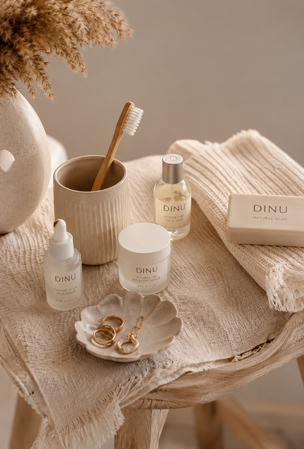 Dinu beauty and self-care essentials