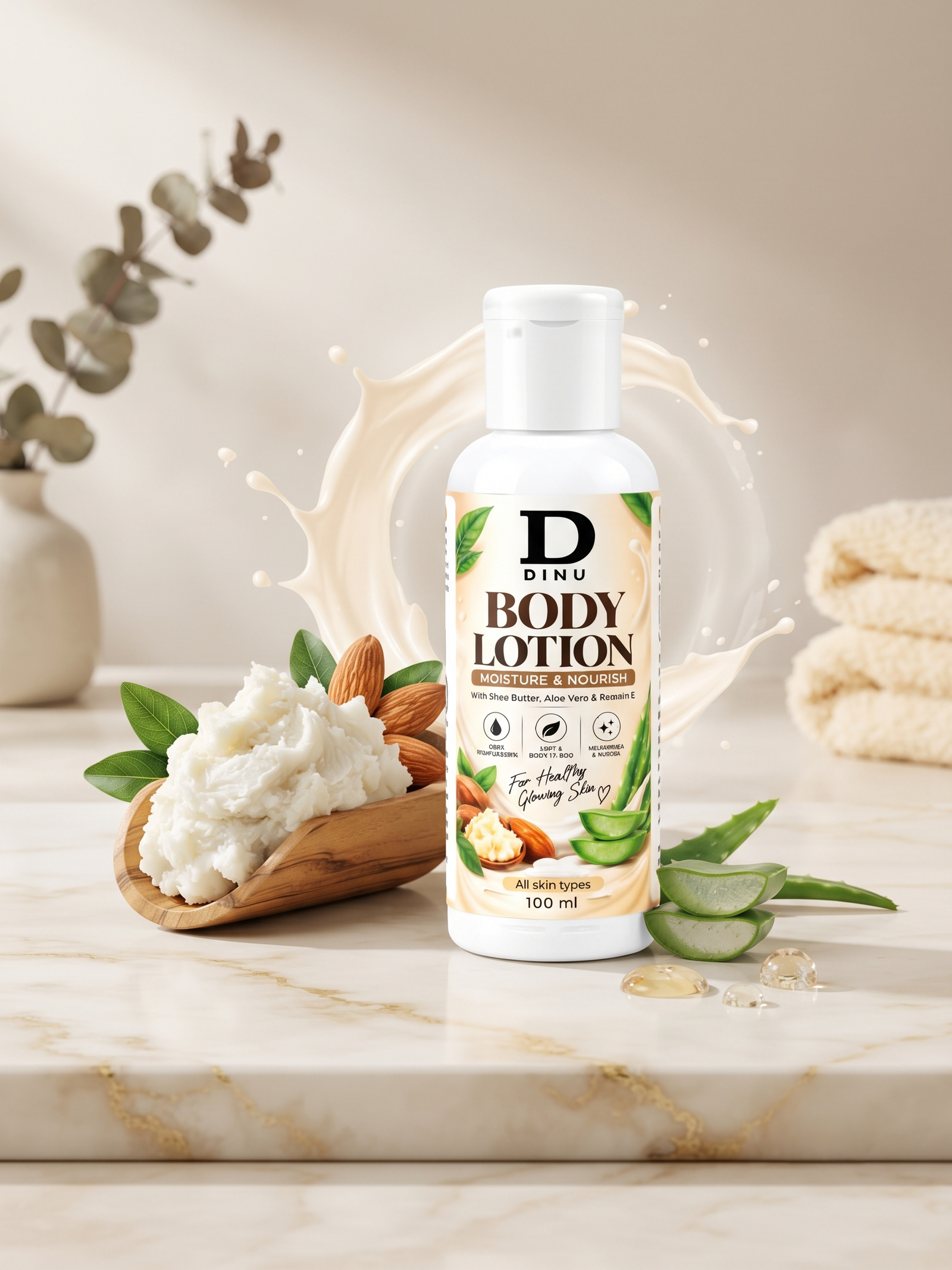 DINU BODY LOTION (100ml)