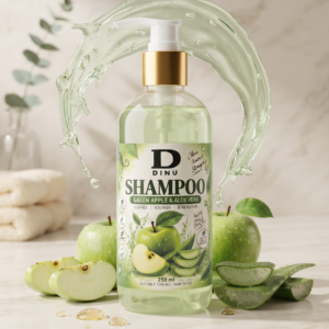 DINU GREEN APPLE & ALOE VERA SHAMPOO (250ml)