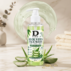 DINU ALOE VERA FACE WASH (200ml) Fresh, clean and soft skin, every day.