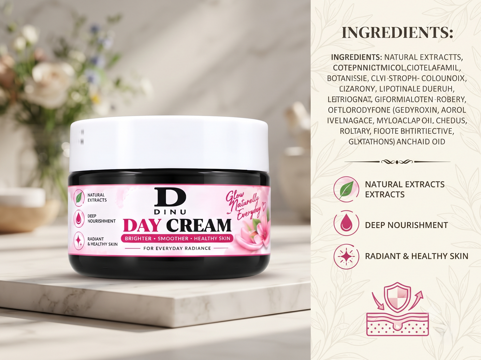 DINU DAY CREAM (50gm) - Image 3
