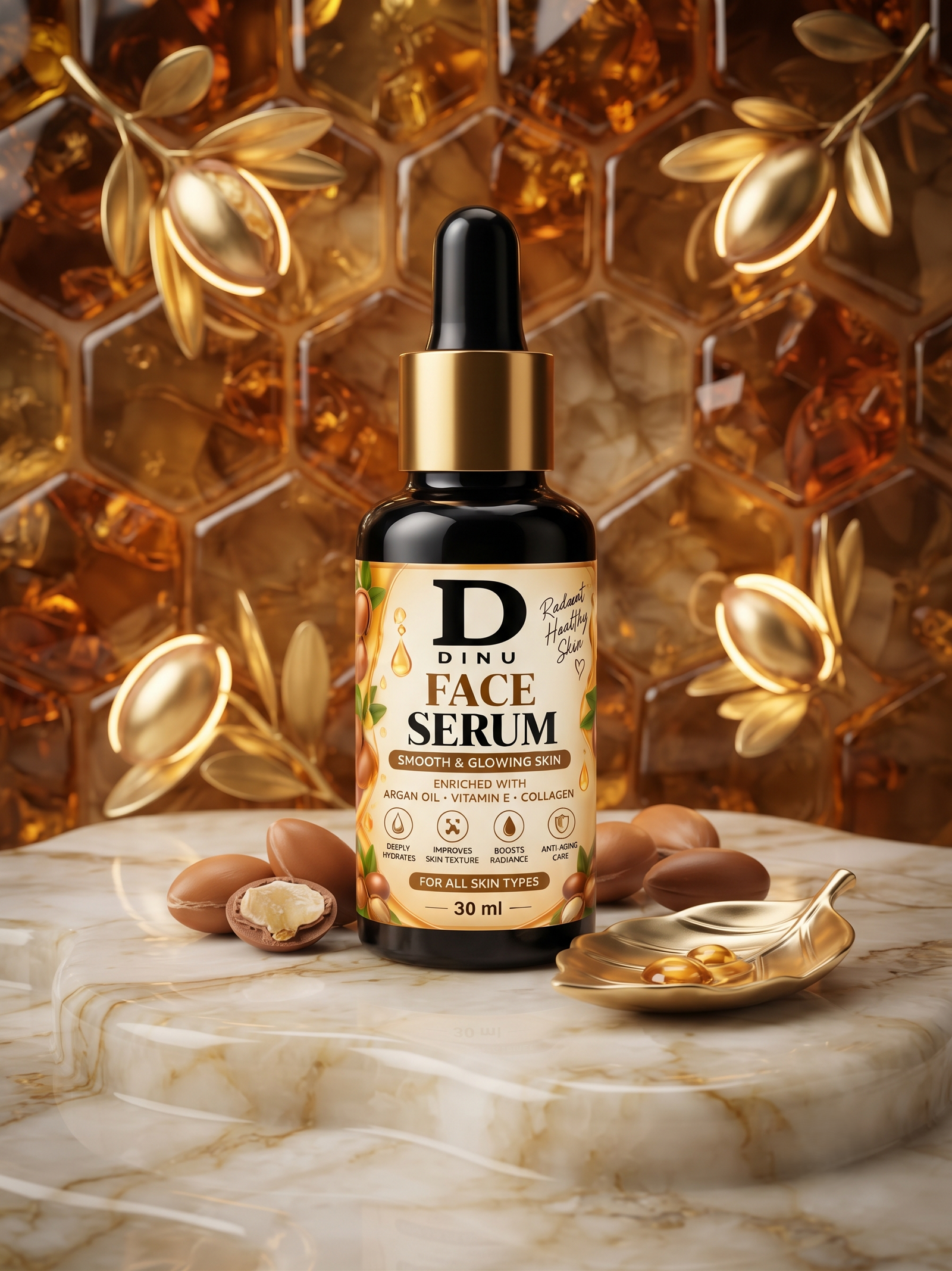 DINU FACE SERUM (30ml) - Image 4